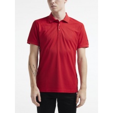 Craft Sport-Polo Core Unify (funktionelles Recyclingpolyester) rot Herren
